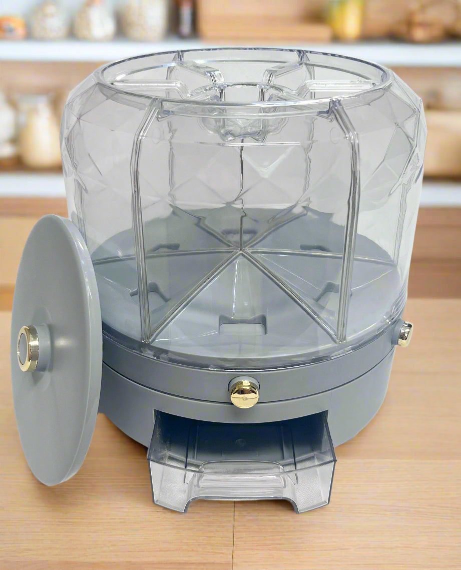 360 Rotating Multifunctional Food Dispenser
