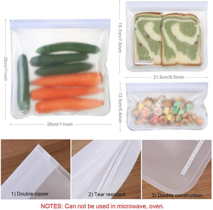 Silicone Leakproof Food Storage Bag